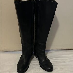Arturo Chiang Black Over the Knee Boots